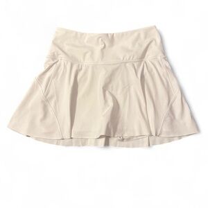 White Athleta Ace Tennis Skort 13.5”
